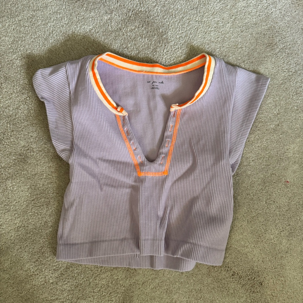 Size M/L purple and orange out from under top from Urban Outfitters!